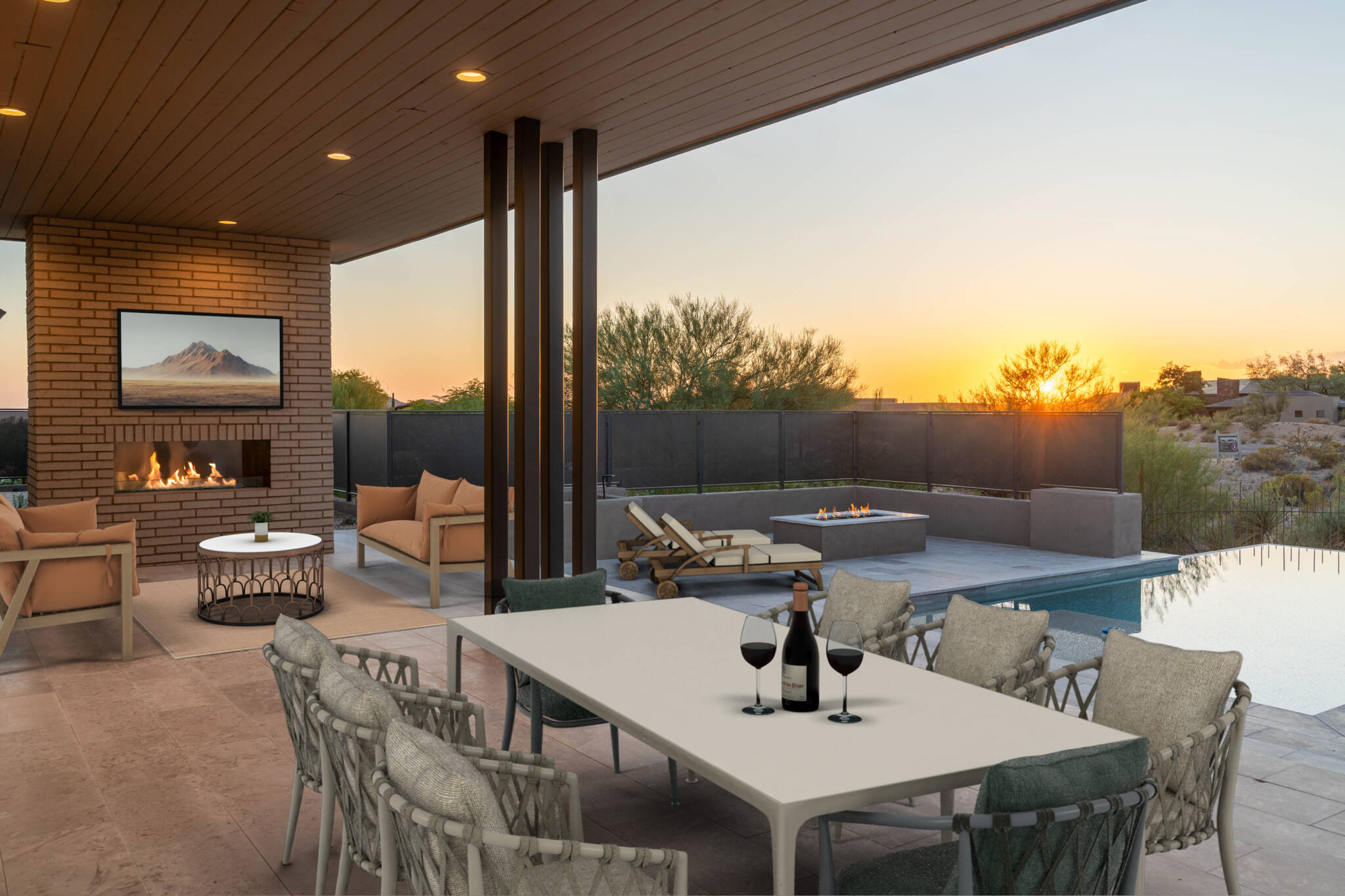 SR 297 | Custom Home Desert Mountain | Scottsdale, Arizona | Completed 2025